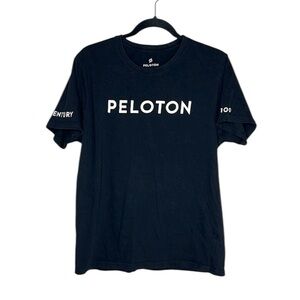 Peloton Century 100 black and white tee size Large